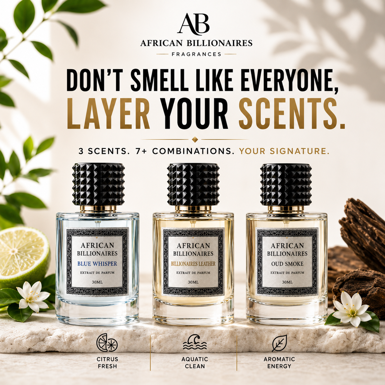 The Billionaire Layering Collection (3 × 30ml)