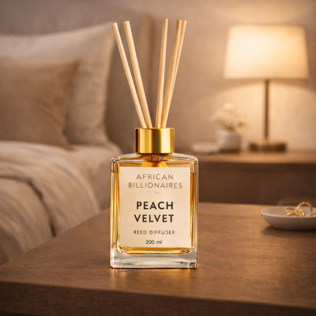 Peach Velvet Reed Diffuser