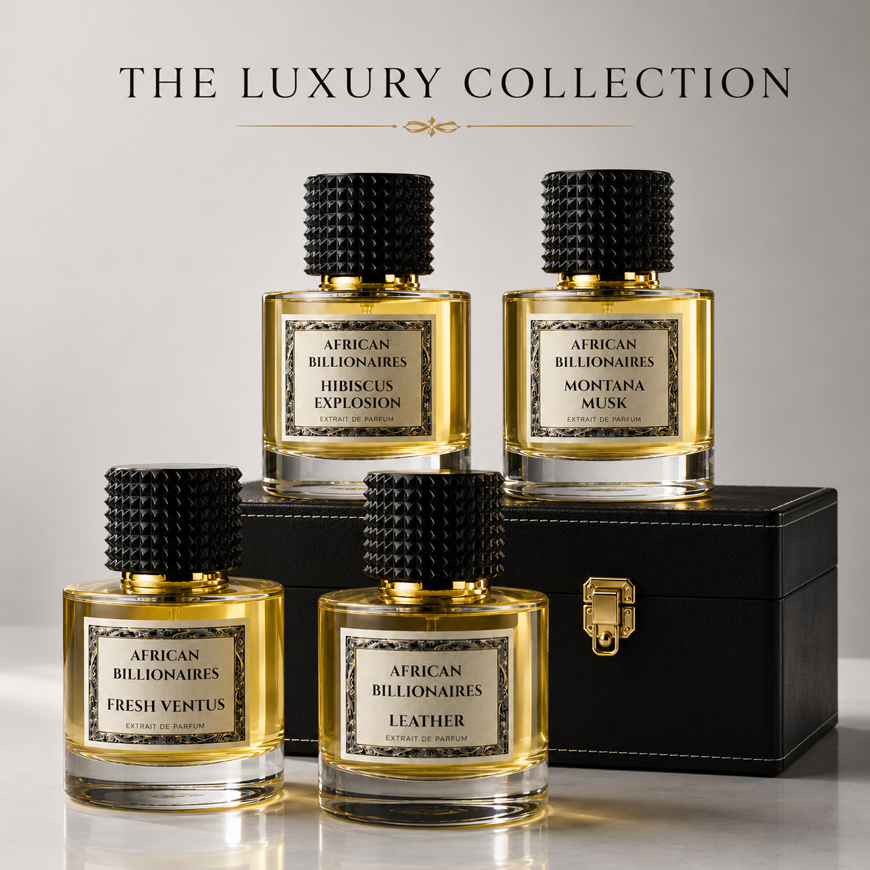 Billionaires Luxury Collection - x4 bottles of 50ml each