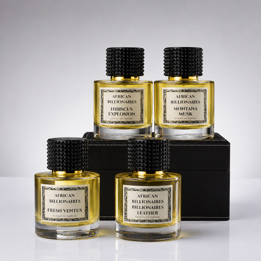 Billionaires Luxury Collection - x4 bottles of 50ml each
